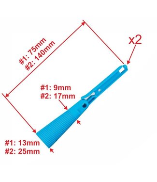 Garbolino Cones pour Elastique pour Brin 2 (2 pcs)