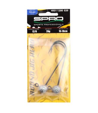 Spro Round Jig Head - Jig 90 HD Haak 10/0