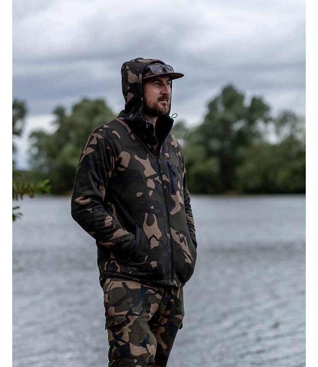 Fox Camo Full Zip Premium Sherpa 310 Hoodie