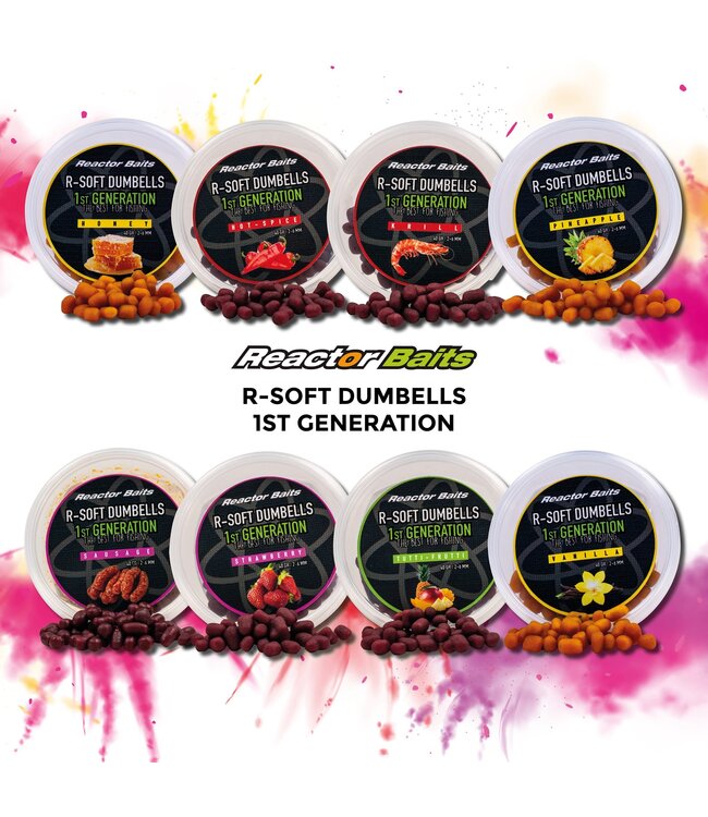Maver Reactor Baits R-Soft Dumbells 2-6mm