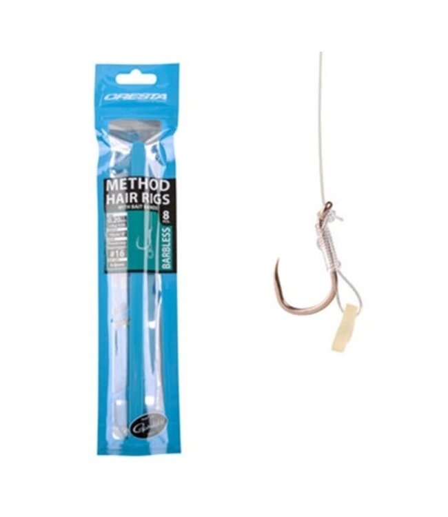 Cresta Method Hair Rig Bait Band Barbless