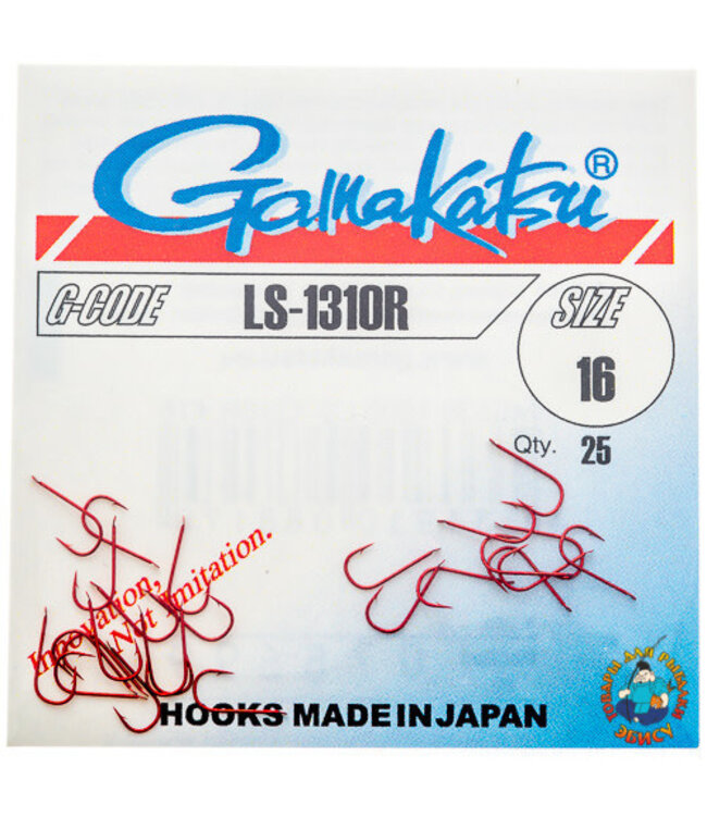 Gamakatsu LS 1310R (25 Stk.) Rot