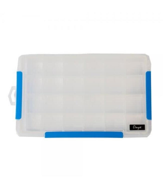 Onyx Wasserdichte Tacklebox - Vollständig verstellbar