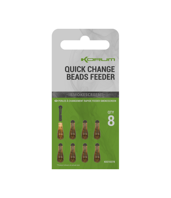 Korum Smokescreen Quick Change Beads (8 pcs)
