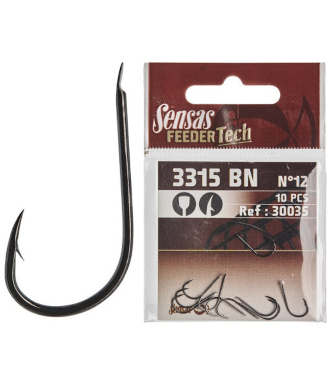 Sensas Haken Feeder-Tech  3315 BN Spade - Barbed (10 pcs)