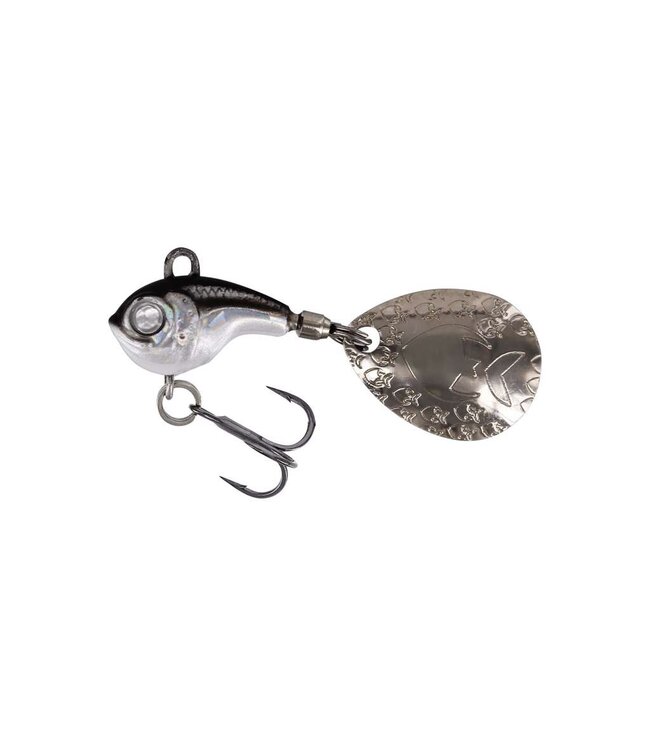 Westin Dropbite Tungsten Spin Tail Jig 1.8cm 9g – Kompakter Tungsten Spin Tail mit Colorado Blade für Barsch, Zander und Rapfen