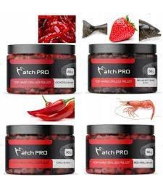 MatchPro Top Hard Drilled 8mm Pellet 80gr