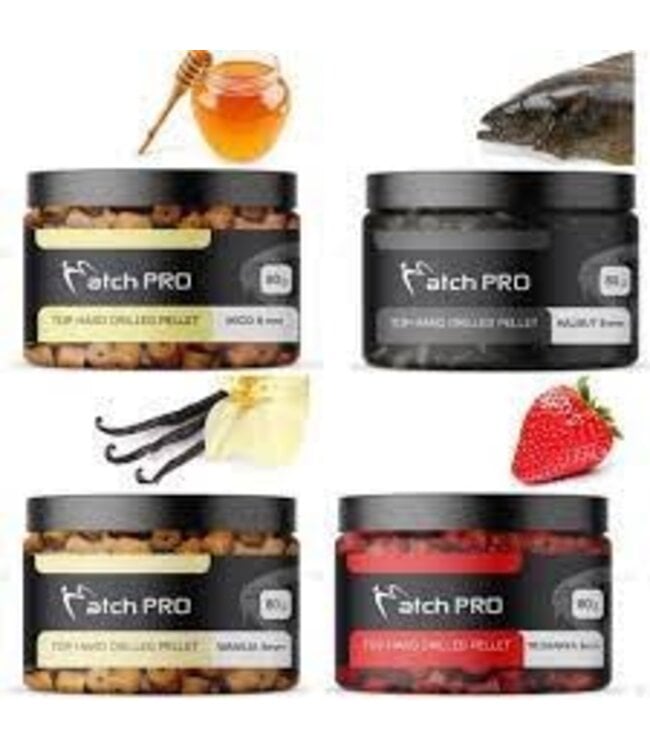 MatchPro Top Hard Drilled 8mm Pellet 80gr