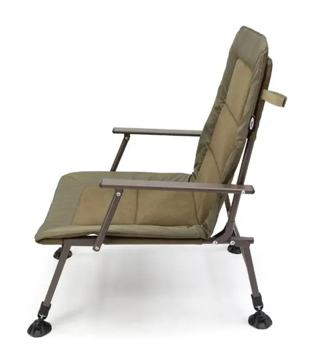NGT  XPR Chair Chaise De Peche Avec Accoudoirs Pieds Reglables Mud Feet Et Sangle Canne