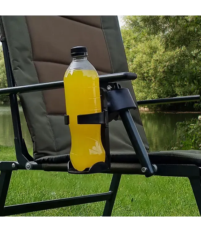 NGT  Drink Holder 3 en 1 Porte Boisson Avec Fixation 360 Degres Pour Chaise Bedchair Et Station