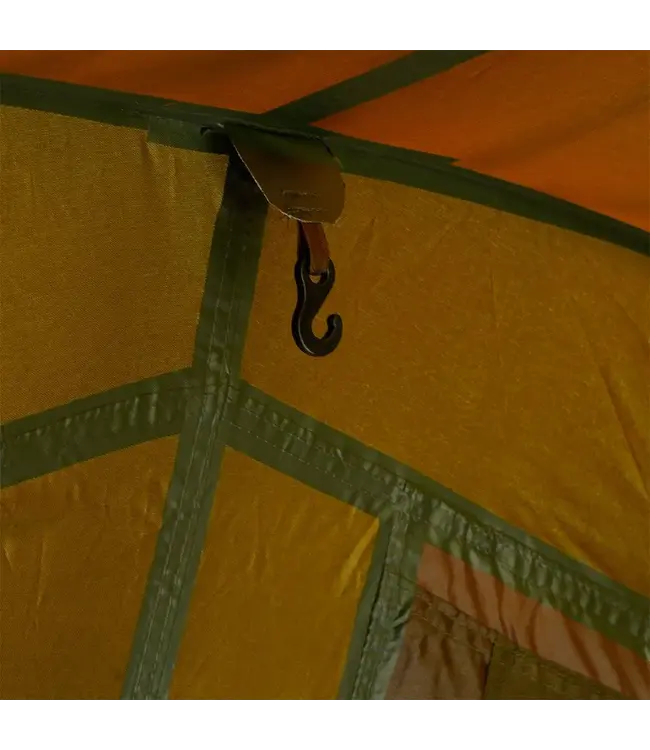 NGT XL Profiler Domed Bivvy 2 Persoons Met Hood 5000mm 300x315x180cm