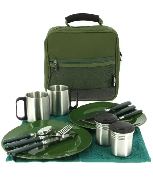 NGT Luxe Cooking And Dinner Set NGT Kookstation Toastie Outdoor Cookset En Bestekset