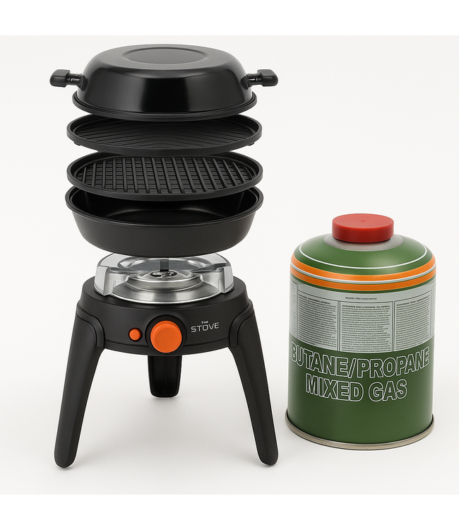 NGT Luxus Cooking Und Dinner Set NGT Kochstation Toastie Outdoor Kochset Und Besteckset