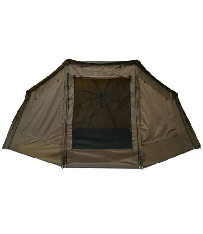 NGT XPR Shelter 60 pouces Brolly Avec Façade Tapis De Sol Et Piquets Anti Tempête