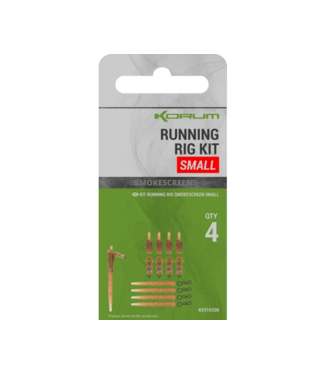 Korum Smokescreen Running Rig Kit (4 pcs)