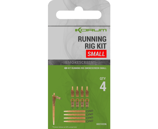 Korum Smokescreen Running Rig Kit (4 pcs) - Reniers Fishing