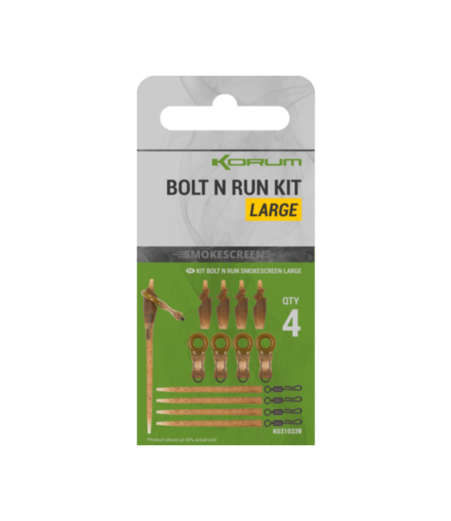 Korum Smokescreen Bolt n Run Kit (4 pcs)