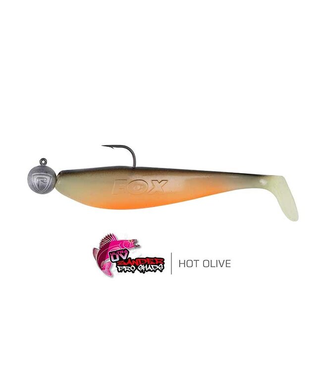 Fox Rage Loaded Zander Pro Shad 12cm - l'Hameçon 4/0 - 50g (1 pc)