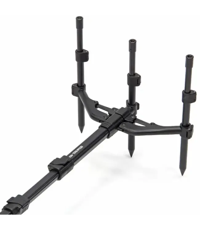 NGT TRI-POD 3 Rod Pod – Voll verstellbares Karpfen Rod Pod mit Transporttasche