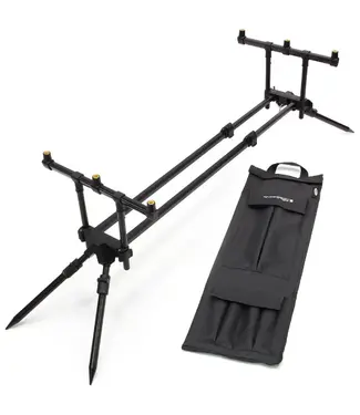 NGT Quickfish Pod MK2 3 Rod Pod – Verstelbare rodpod met draagtas