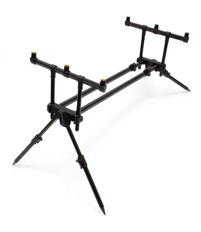 NGT Quickfish Pod MK2 3 Rod Pod – Verstellbares Rod Pod mit Transporttasche