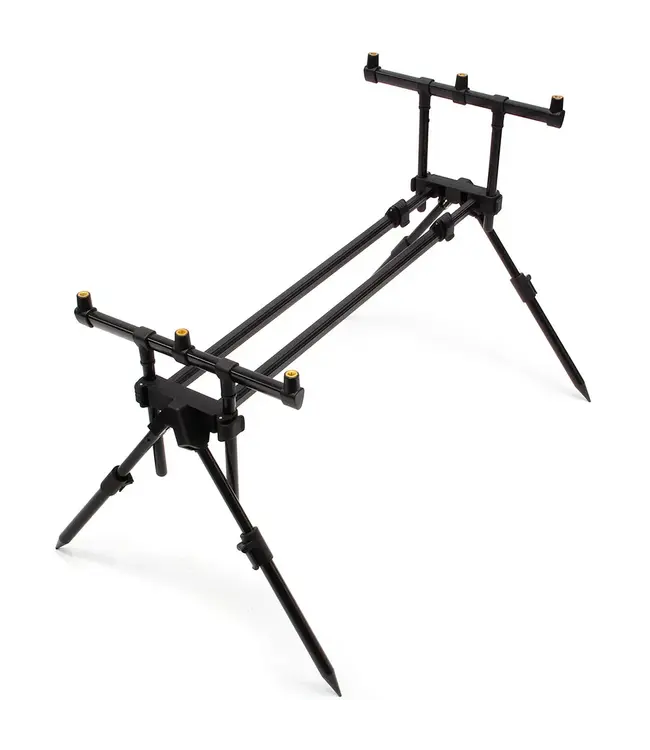 NGT Quickfish Pod MK2 3 Rod Pod – Verstellbares Rod Pod mit Transporttasche