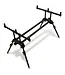 NGT Dual Line PLUS Pod 3 Rod Twin Bar – Verstellbares Rod Pod mit Sky Legs und Tasche