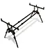 NGT Dual Line PLUS Pod 3 Rod Twin Bar – Verstellbares Rod Pod mit Sky Legs und Tasche