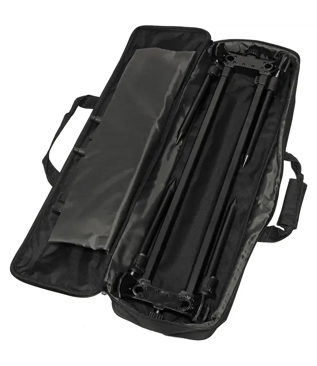 NGT Dual Line PLUS Pod 3 Rod Twin Bar – Verstellbares Rod Pod mit Sky Legs und Tasche