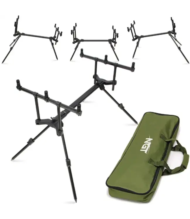 NGT Pod 3 Rod High/Low – Rod pod réglable (standard ou skyline) avec housse