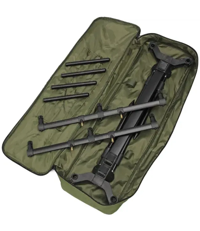 NGT Slider Pod 3 Rod High/Low – Verstelbare rodpod (standaard of skyline) met draagtas