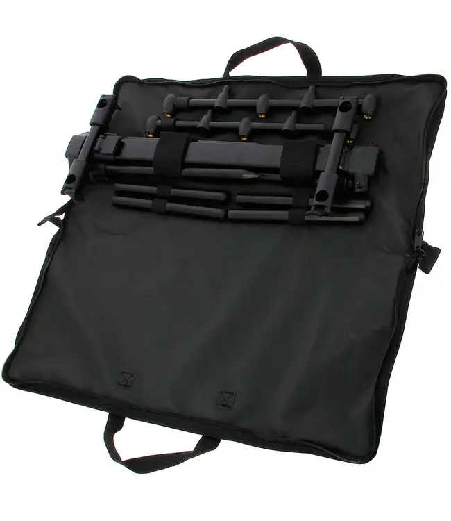 NGT Quickfish Pod 3 Rod Pod – Stabiles verstellbares Rod Pod mit Tasche