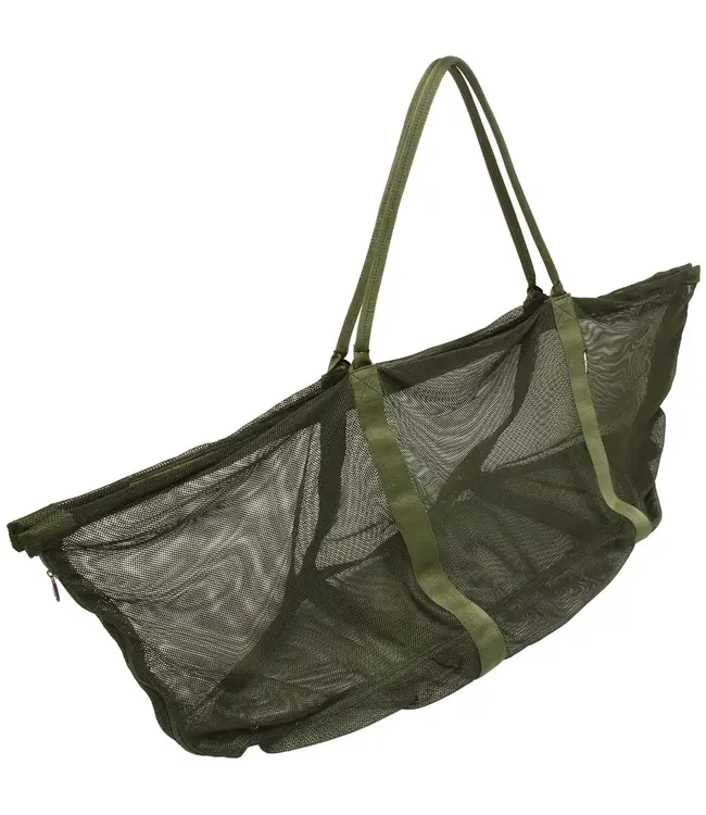 NGT Specimen Sling – Deluxe karper weegsling mesh met vaste bar + stink bag (120x50 cm)