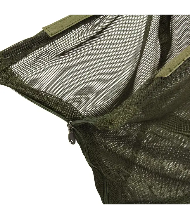 NGT Specimen Sling – Deluxe karper weegsling mesh met vaste bar + stink bag (120x50 cm)