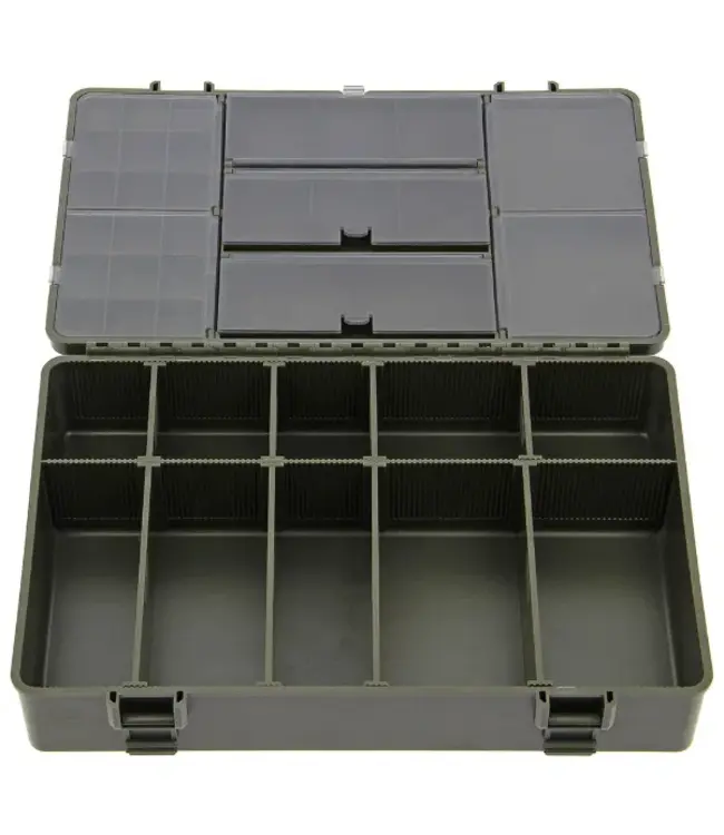 NGT Profiler Tackle Box – Boîte de rangement terminal tackle & accessoires avec séparateurs