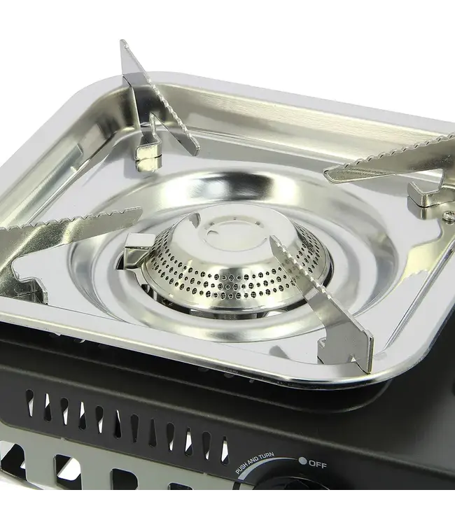 NGT Profiler Stove – Compacte kookbrander op poten met hard case (2.4 kW)