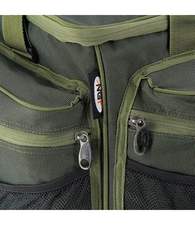 NGT NGT Carryall 093 – Grand carryall 4 compartiments avec poches zippées & mesh (68x35x34 cm)