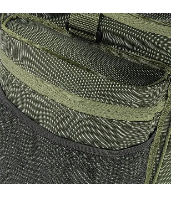 NGT Carryall 093 – Grote 4-vaks carryall met rits- & meshvakken (68x35x34 cm)