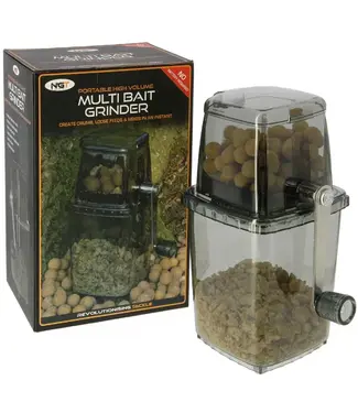 NGT Bait Grinder System – Boilie grinder voor groundbait, PVA bags & baitboat