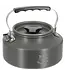 NGT Aluminium Outdoor Cook Set Gun Metal – Kettle 1.1L + pot 1.5L + pan 0.60L (compact stapelbaar)