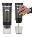 NGT Portable Espresso Coffee Machine USB-C (Gris) – 3-en-1 capsules & café moulu, avec chauffe