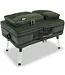 NGT Carp Bivvy Table System – Bivvy-Tisch + Rig Wallet + Glug Pots + Lead Bag im Carryall