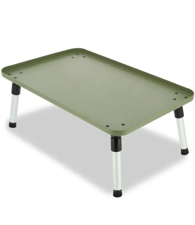 NGT Carp Bivvy Table System – Bivvy-Tisch + Rig Wallet + Glug Pots + Lead Bag im Carryall