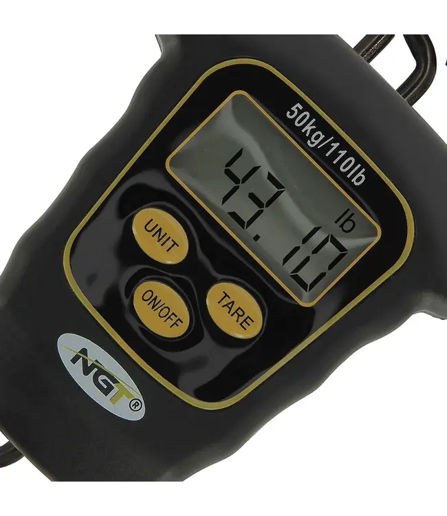 NGT Dynamic Scales – Balance digitale 110 lb / 50 kg avec poignées latérales rabattables
