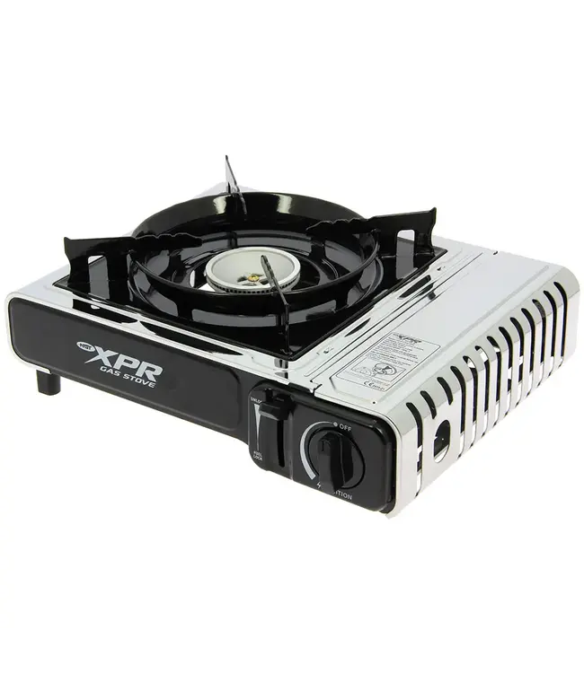 NGT XPR Stove RVS – Compacte outdoor brander met hard case + 227 g butaangascartridge