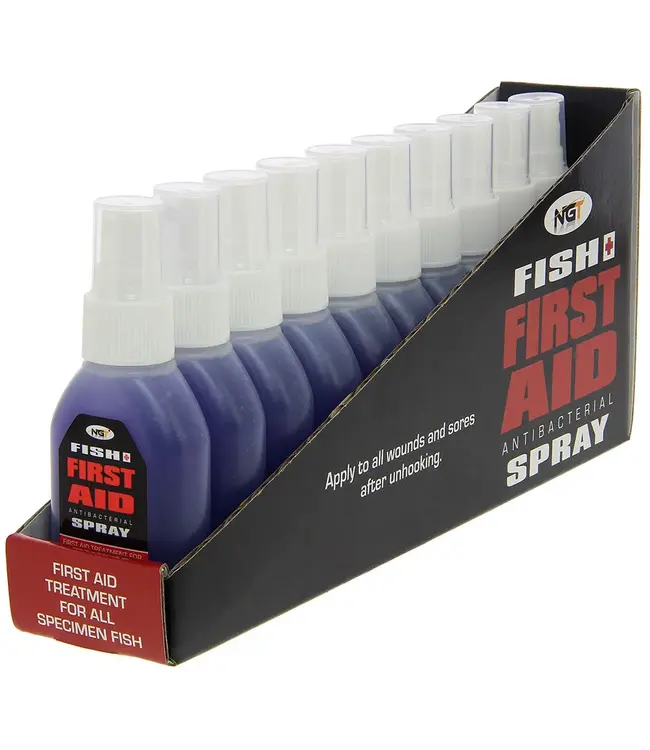 NGT NGT Fish Aid – Antibakterielles Antiseptik-Spray 50 ml zur Fisch-Wundpflege