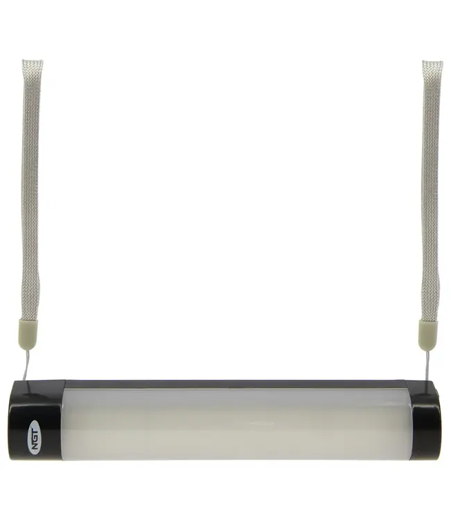 NGT Bivvy Light Large – USB-C oplaadbare bivvylamp 2600 mAh met afstandsbediening (rood + wit)