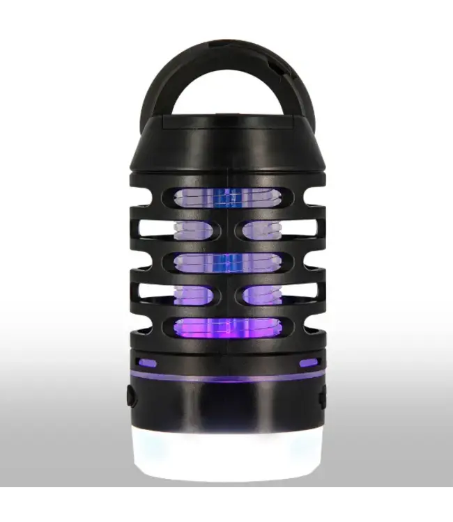 NGT 3-in-1 Bug Zapper & Light System – Wiederaufladbare Mückenlampe + Taschenlampe