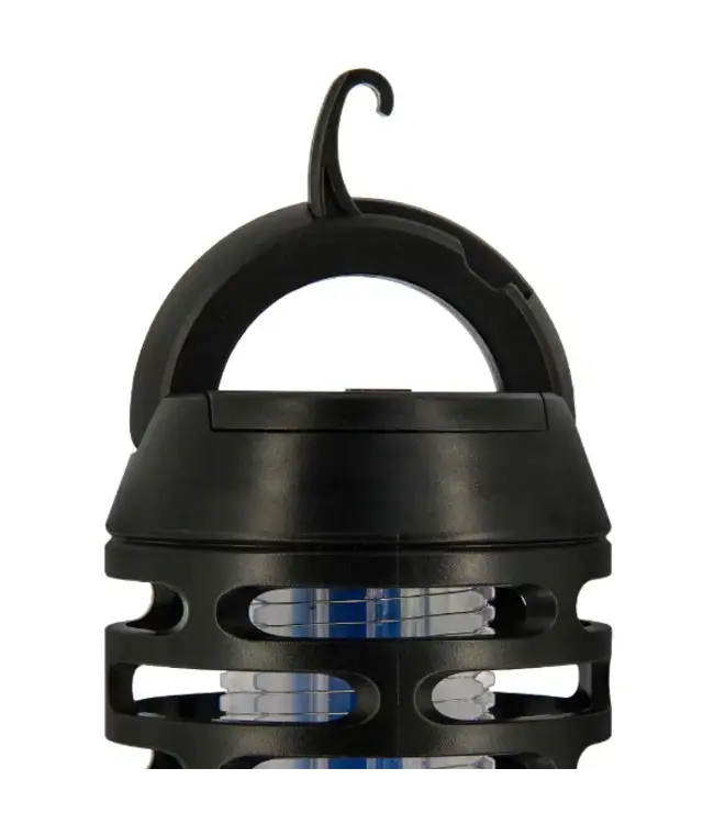 NGT 3-in-1 Bug Zapper & Light System – Lampe anti-moustiques rechargeable + lampe
