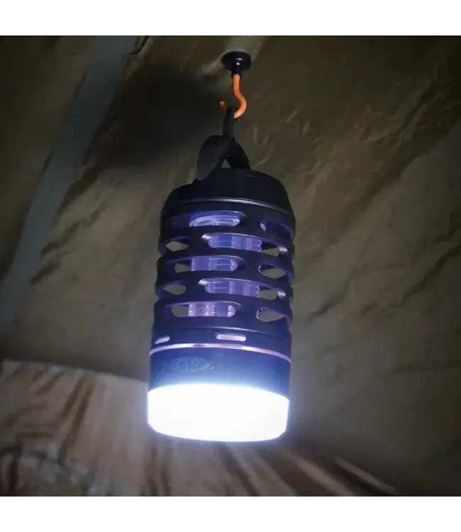 NGT 3-in-1 Bug Zapper & Light System – Lampe anti-moustiques rechargeable + lampe